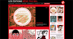 Desktop Screenshot of meme-pas-mal.fr